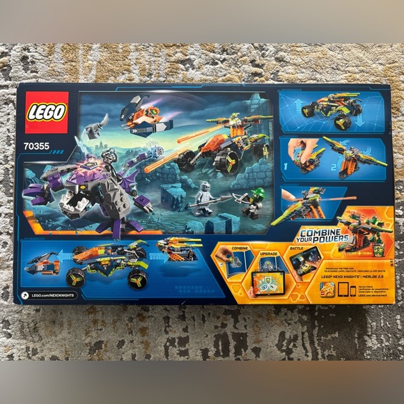 LEGO NEXO KNIGHTS - Aaron's Rock Climber - 8-14 | #70355 | 598 pieces (Brand New - Picture 2 of 3